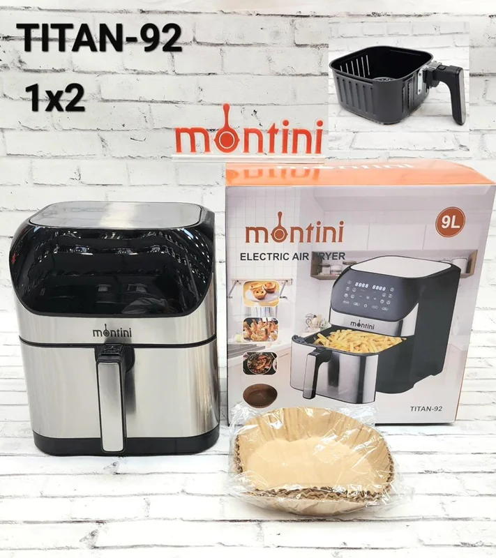 سرخکن بدون روغن مونتینی مدل TITAN_92