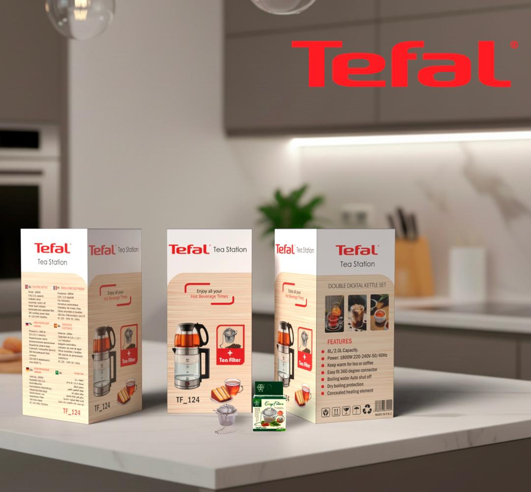 چایی ساز روهمی تفال- وارمردار مدل TF-124