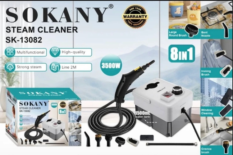 بخارشوی سوکانی مدل SK13082 ظرفیت ۵ لیتر