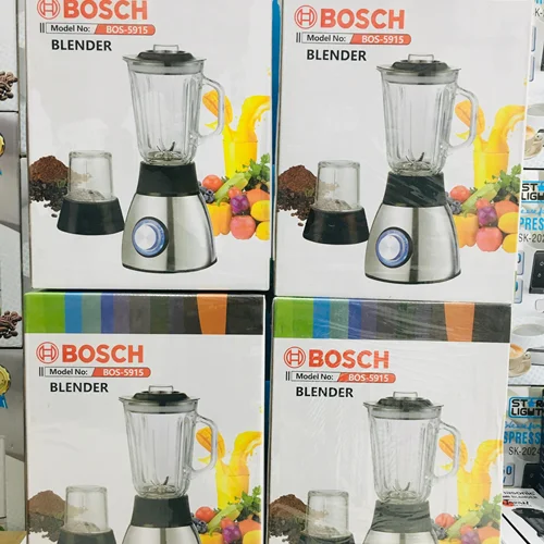 مخلوط کن بوش مدل 5915 ظرفیت 2 لیتر دوکاره با پارچ شیشه ای