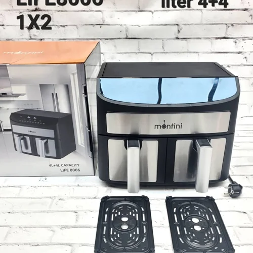 سرخ کن دوقلو مونتینی ایتالیا مدل LIFE 8006