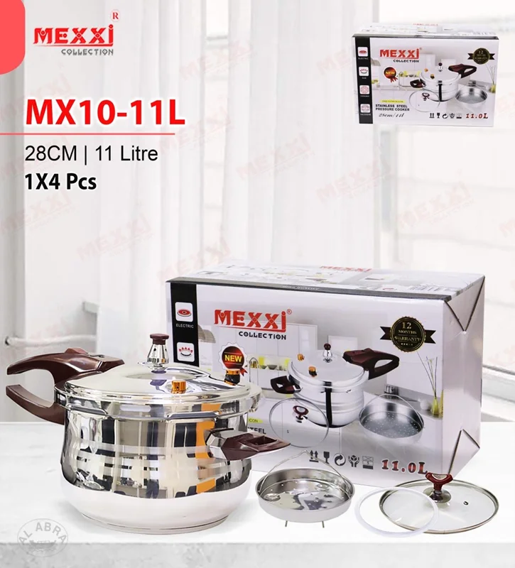 زودپز روگازی11لیتریMEXXIمدل دسته دار