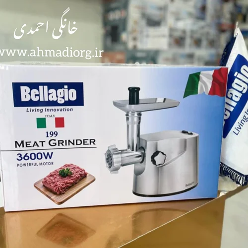 چرخ گوشت حرفه ای بلاجیو مدل 199 بدنه چدن 3600 وات