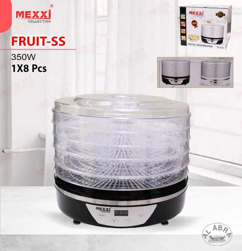 میوه خشک کن مکسی صفحه دیجیتال 5 طبقه 350 وات