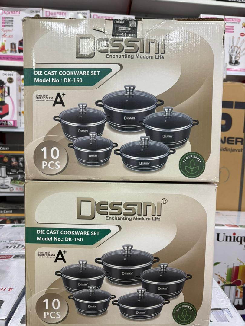 سرویس قابلمه دسینی مدل 10 پارچ سری جدید ( پلمپ شرکتی )